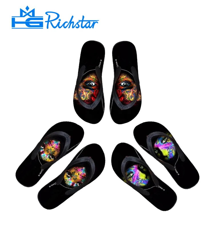 fashion glitter pvc strap diy picture flip flops sublimation insole glitter sandal for women flip flops