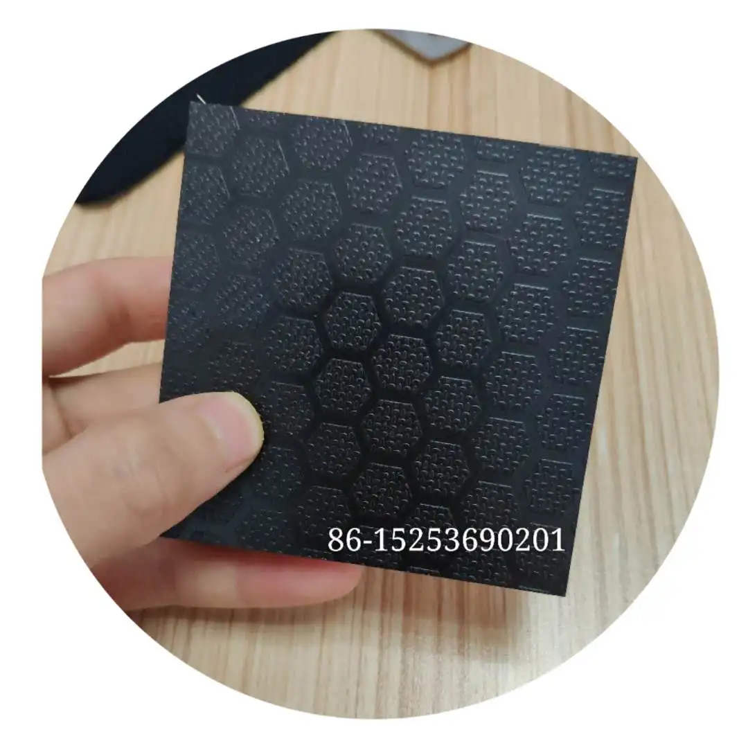 18mm Hexagonal form birch core plywood 6 sided black anti-slip film faced plywood