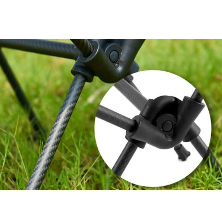 Ultra light pure carbon fiber outdoor portable folding camping chair beach chair