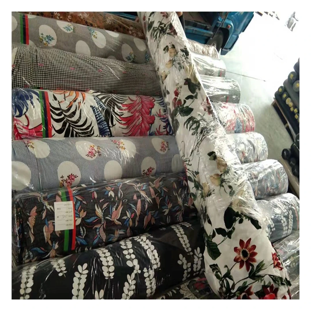 В наличии партия ткань из 100 искусственного шелка Чаллис для Кореи/Индонезии искусственный шелк спандекс вискозы Кореи