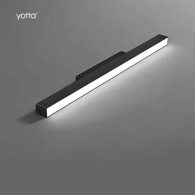 
30cm Indoor Rail Lighting magnetic track light system DC48V Magnetic Flood led linear track light 