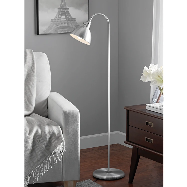 Современный стиль алюминиевая напольная лампа для отеля и домашнего освещения