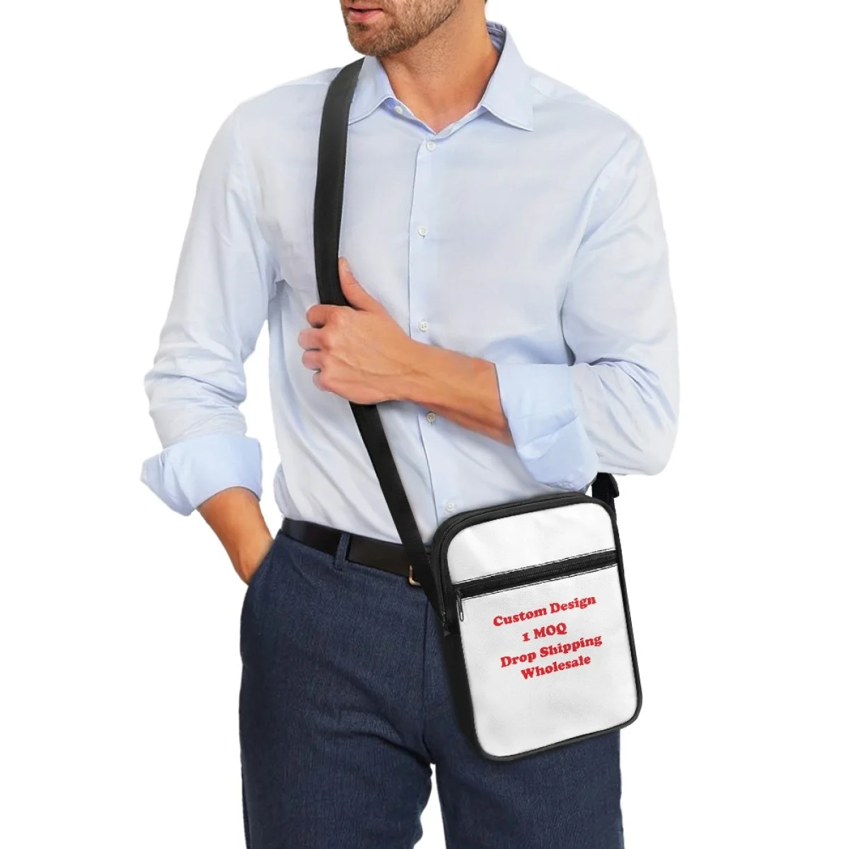 Custom High Quality Messenger Bag Crossbody Bags Print On Demand Fashion Simple Low Price Low Price Casual Crossbody Bag