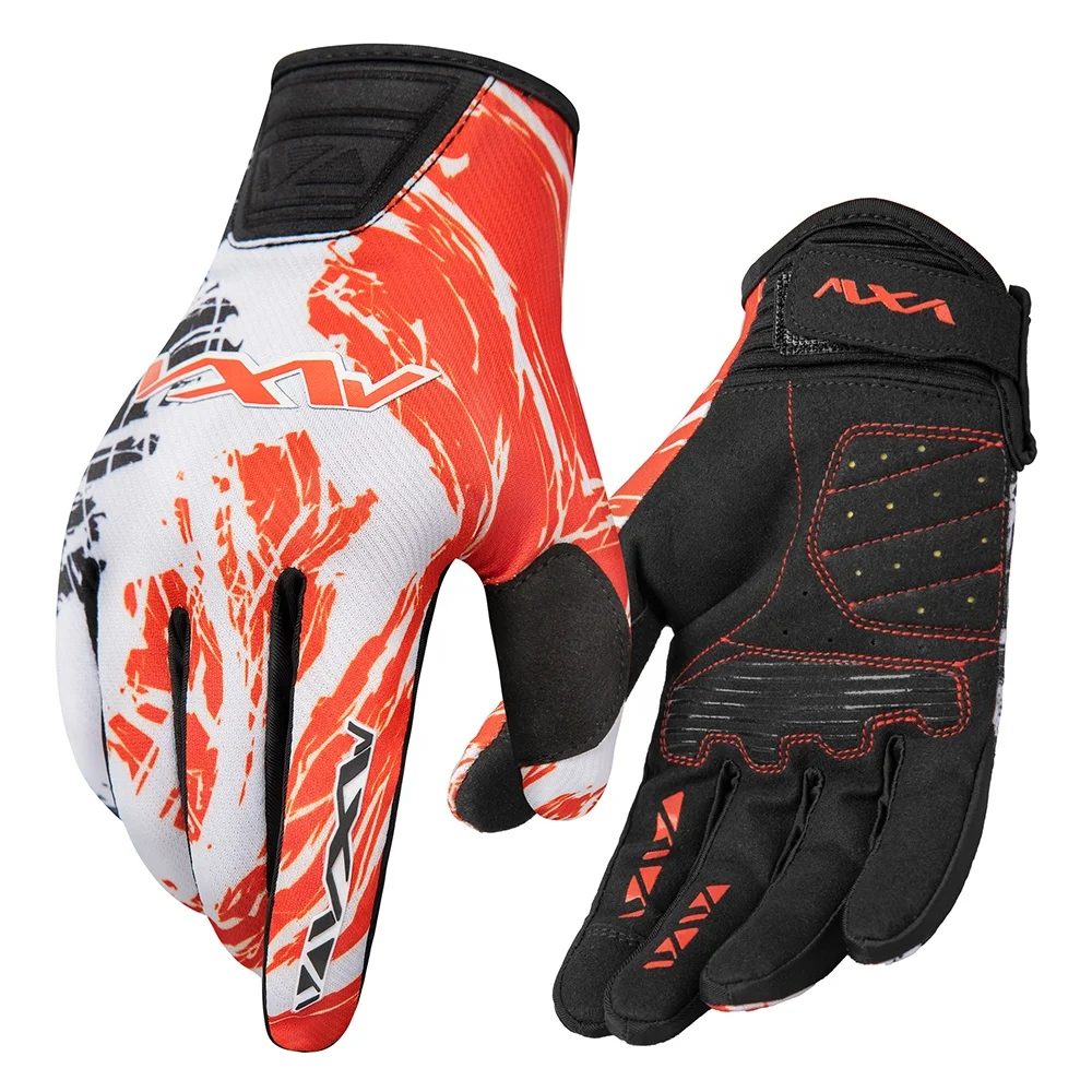 Full Finger Sports Racing Cycling Bicycle Bike Gloves