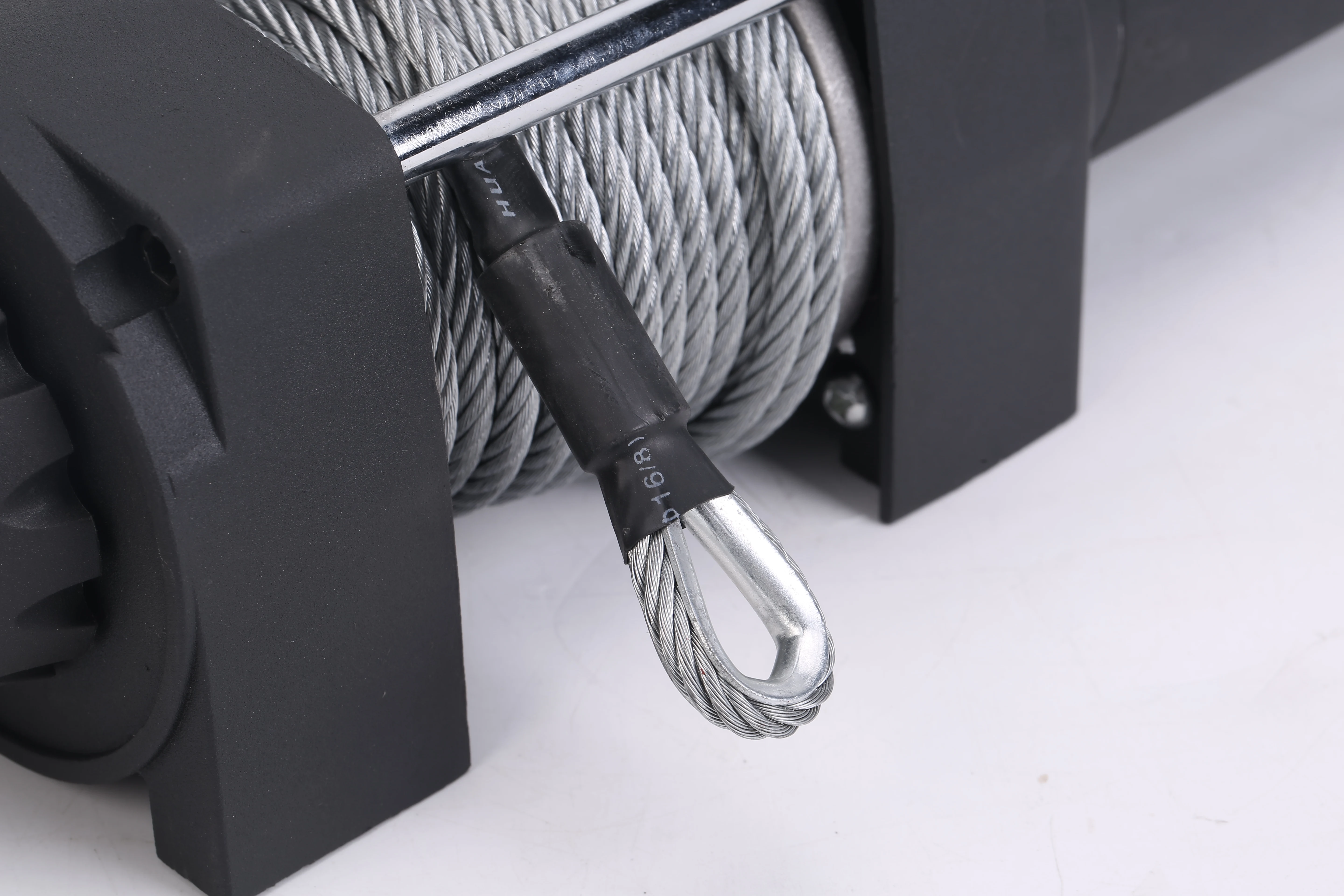 Portable electric steel cable tow trailer ATV winch with wireless remote control mounting bracket for sale wholesale