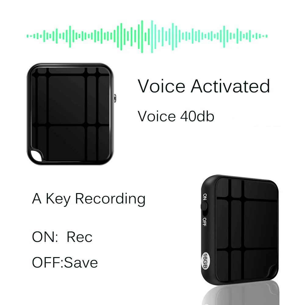 voice recording device 16GB wireless  recorders mini voice recorder usb flash drive voice recorder