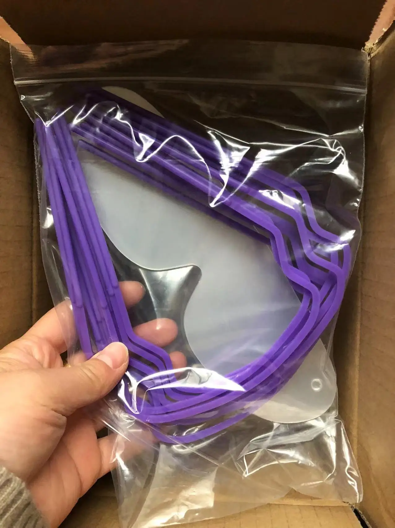 transparent anti fog protection eyes face shield with frame medical face visor