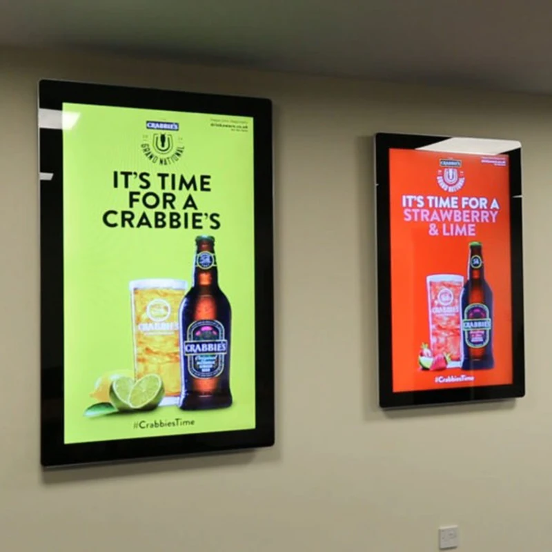 15.6 INCH Smart Advertising LED Screen Digital Poster Sheff Portable commercial display for Business