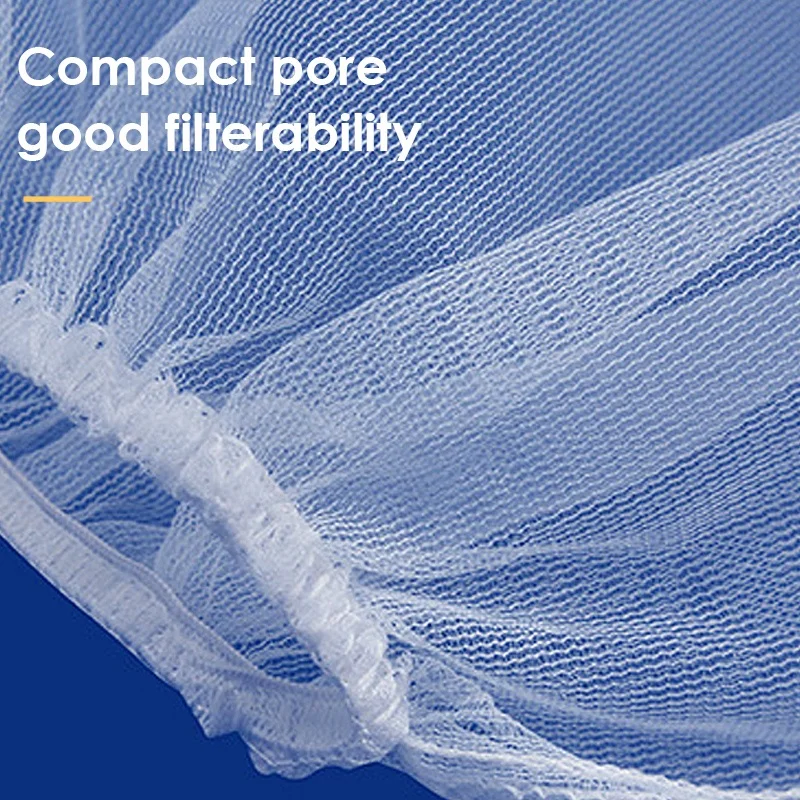 Сетчатый мешок для фильтров, эластичный мешок для фильтров, 5 галлонов, белого цвета, для гидропоники