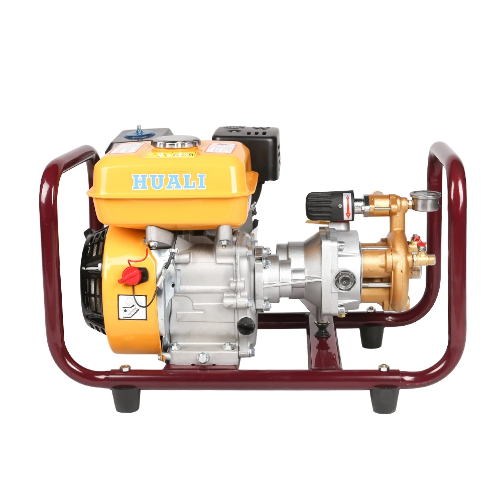 HL-168F-J Best price petrol power jet car wash machine high pressure washer power sprayer piston triplex plunger water pumps