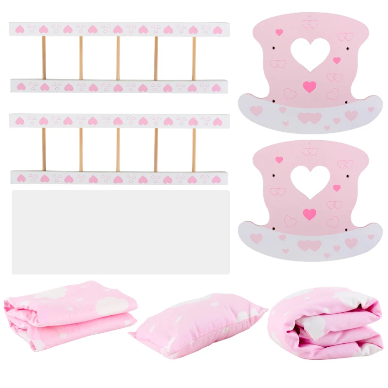 wholesale Pretend Play Toys doll house toy wooden furniture toys for girls