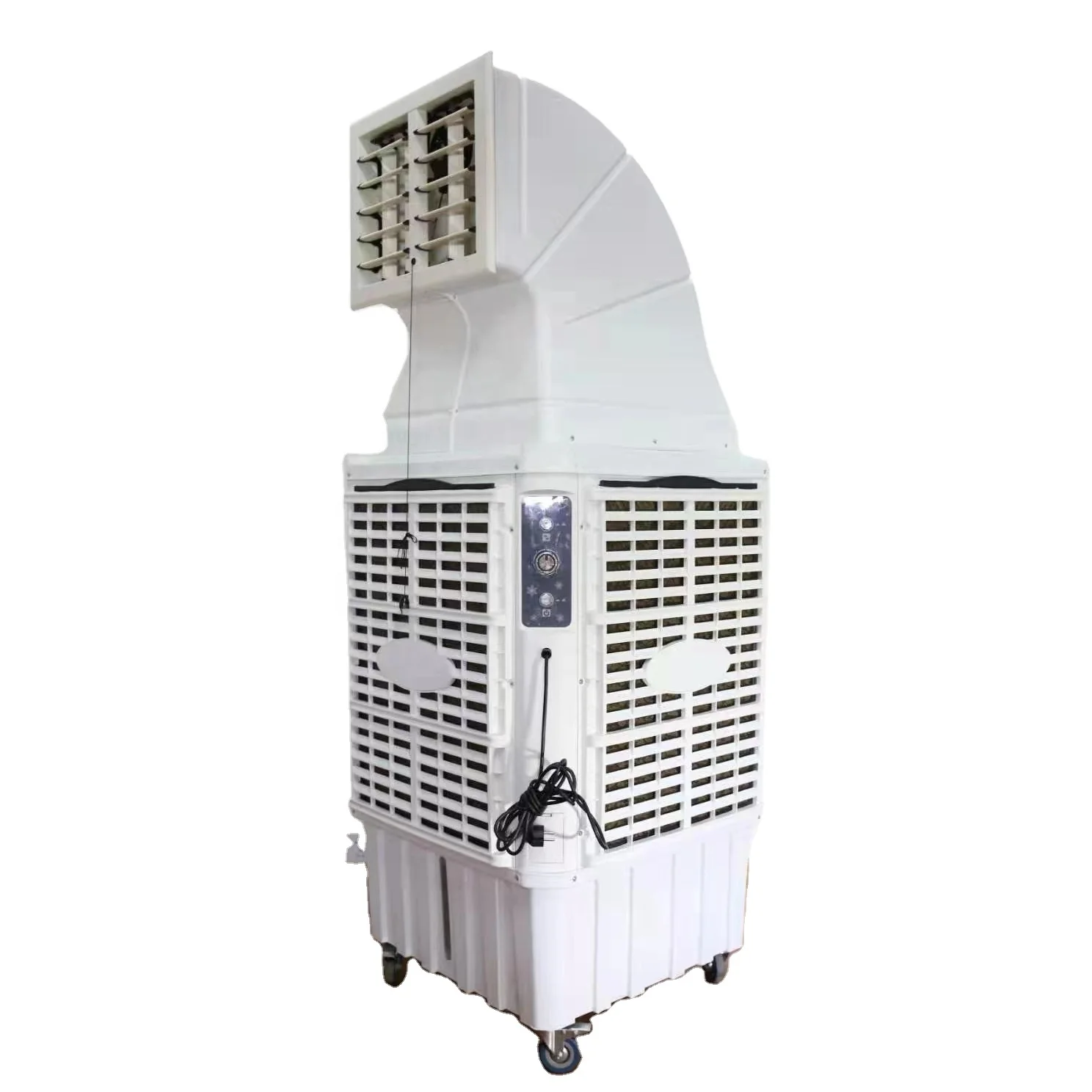 Evaporative Air Cooler with 110L Water Tank 18000cmh Floor Standing Industrial Air Cooler Portable Air Cooler