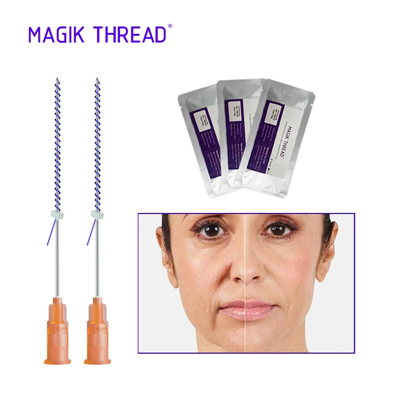 Magik Thread tornado screw pdo 27 г 38 мм подтяжка кожи лица лифтинг Стерильная Двойная резьба