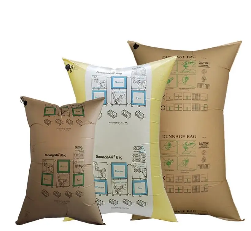 High Strength Container Dunnage Air Cag Gap Filling Bag to Protect Goods in truck for Logistics transportation protection