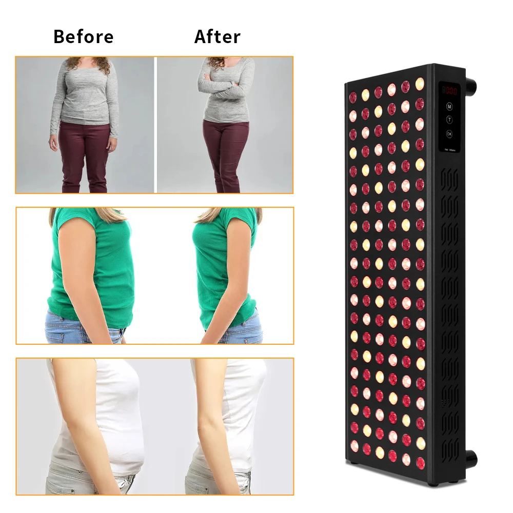 Pdt Machine 600w Heating Infrared No Flicker Red Light Led Therapy Panel
