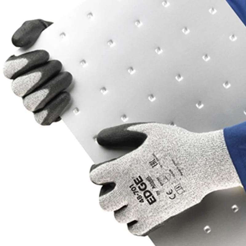 Ansell 48-701 Guantes De Seguridad Anticorte Protective Industrial Cut Resistant Gloves For Work Safety