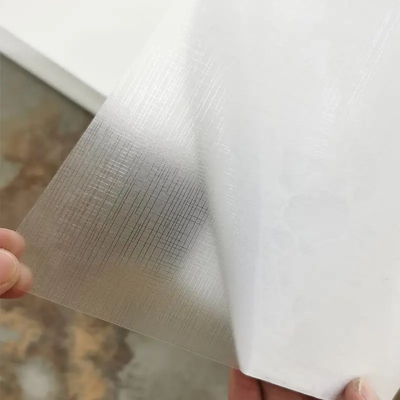 Holographic Lamination Film holographic star transparent sparkle glitter self adhesive cold lamination film