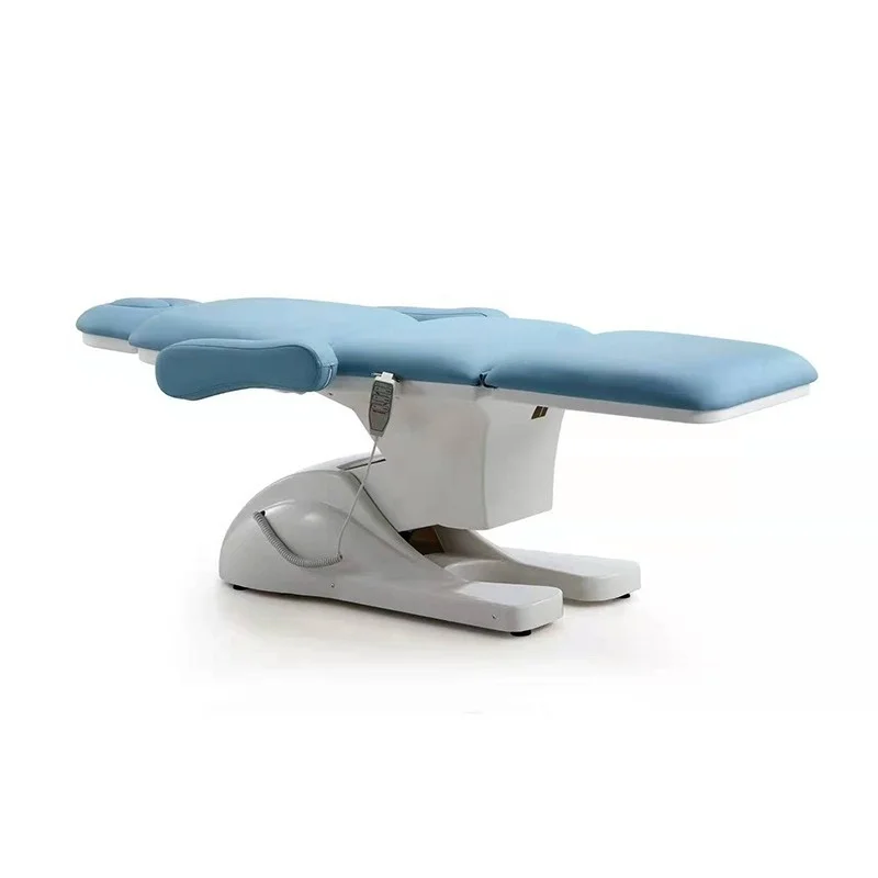 Modern Electric Beauty Bed Salon Tattoo Chair Foldable Dental Inspection Physiotherapy Bed Adjustable Plastic Injection Bed