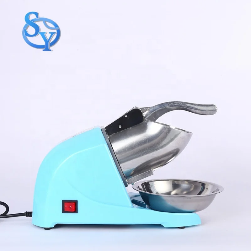 Electric Ice Crusher Machine Ice Smash Machine Snow Cone Ice Shaver Commercial Use Or Home Use
