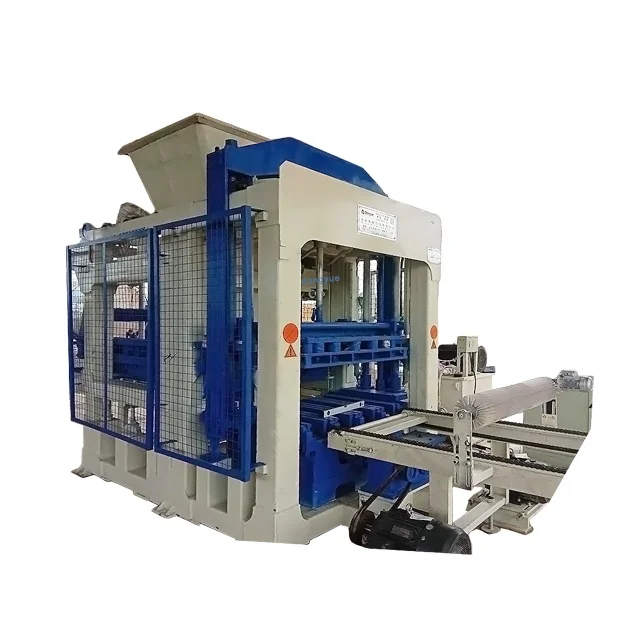 QT10-15 Fully Maquina Engine Assembly Cement Diesel Engine Block and Brick Making Machine Hollow Block Machine Price