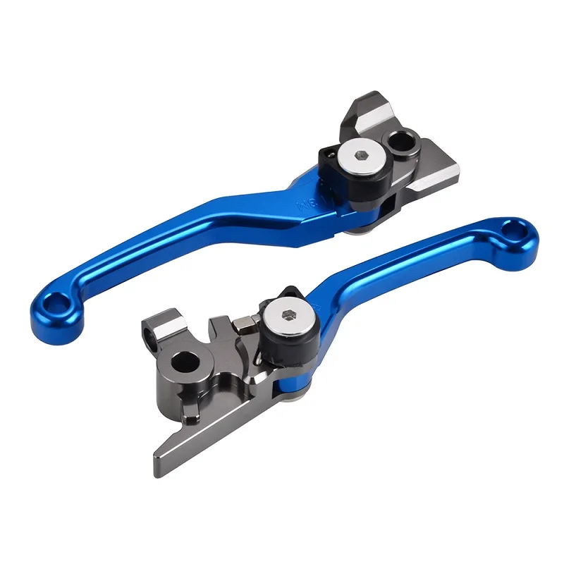 Custom CNC Aluminum Machining Parts Motorcycle Adjustable Folding Extendable Brake Clutch Levers