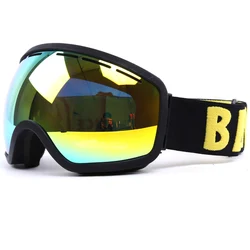 Anti-fog Sand-proof outdoor 2022 stylish snow skiing ski goggles set anti fog snow goggles Men and women same Spherical glasses