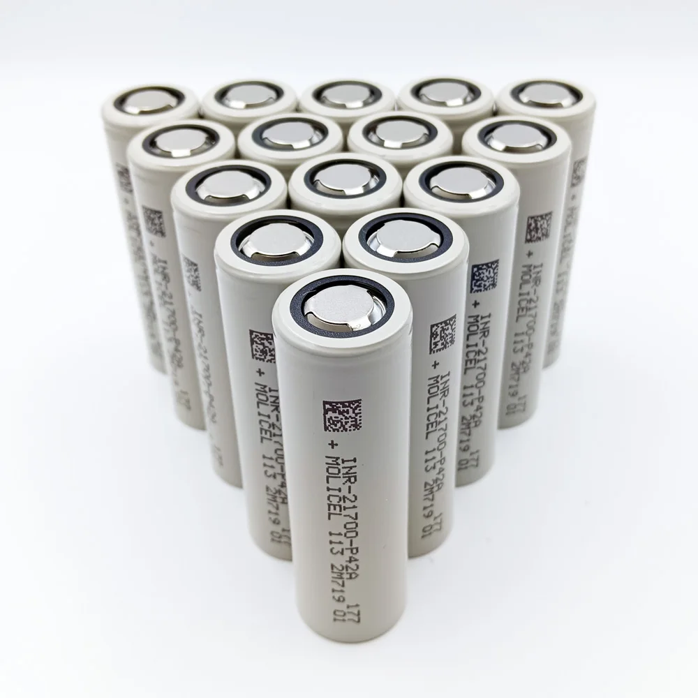 Аутентичный 21700 элемент INR 4200mah P42A 3 7 В литий-ионный Аккумулятор для Molicel