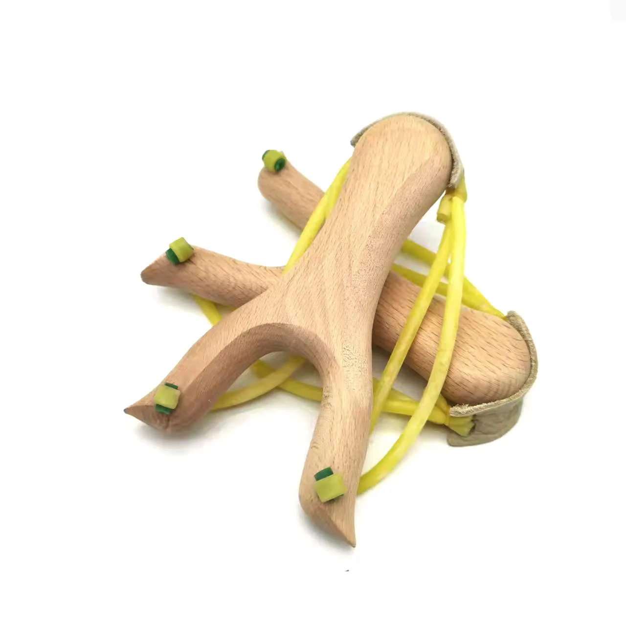 Solid Wooden Slingshot Toys Hunting Slingshot for Catapult Game/Outdoor/Hunting for Kids/Children/Adult Beech Wooden Slingshot