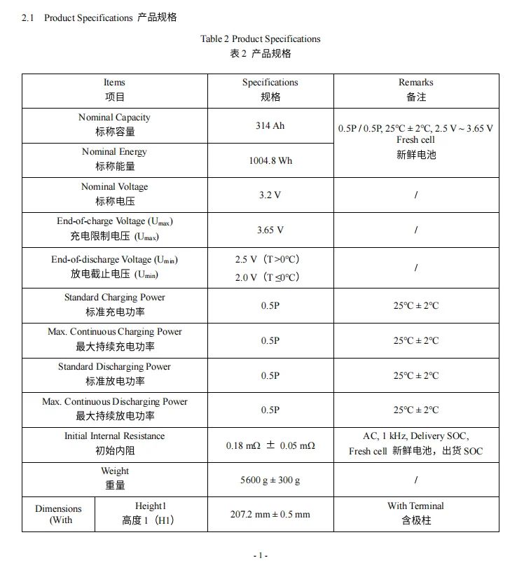 EVE LF314 Lithium Ion Battery Lifepo4 3.2V MB31 314AH EU Stock Prismatic Lifepo4 Cell Battery Cell  eve Lifepo4