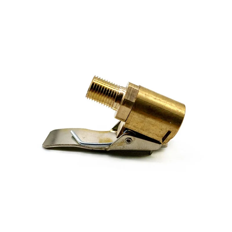 8mm Air Pump Chuck Clip Closed Flow Lock On Air Chuck with Clip Fast Conversion Head Clip