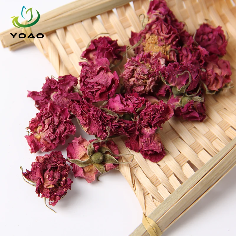 Wholesale High Quality Natural Dried Corolla King Rose Dried Red Rose Flower Tea Candle Soap Handcraft Making