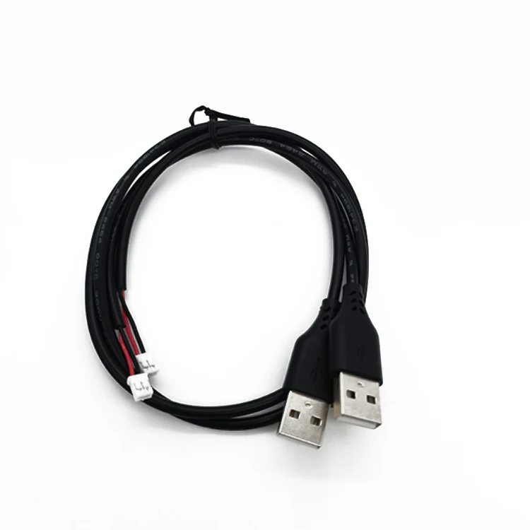 Original manufacturer computer case USB cable 2.0 male to 1.25 terminal 140CM or Customized
