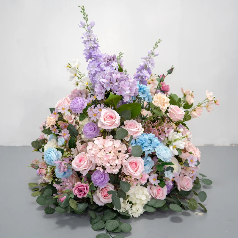 Wholesale Pink Purple Centerpieces Flowers For Wedding Table Center Pieces Wedding Flower Ball Decoration