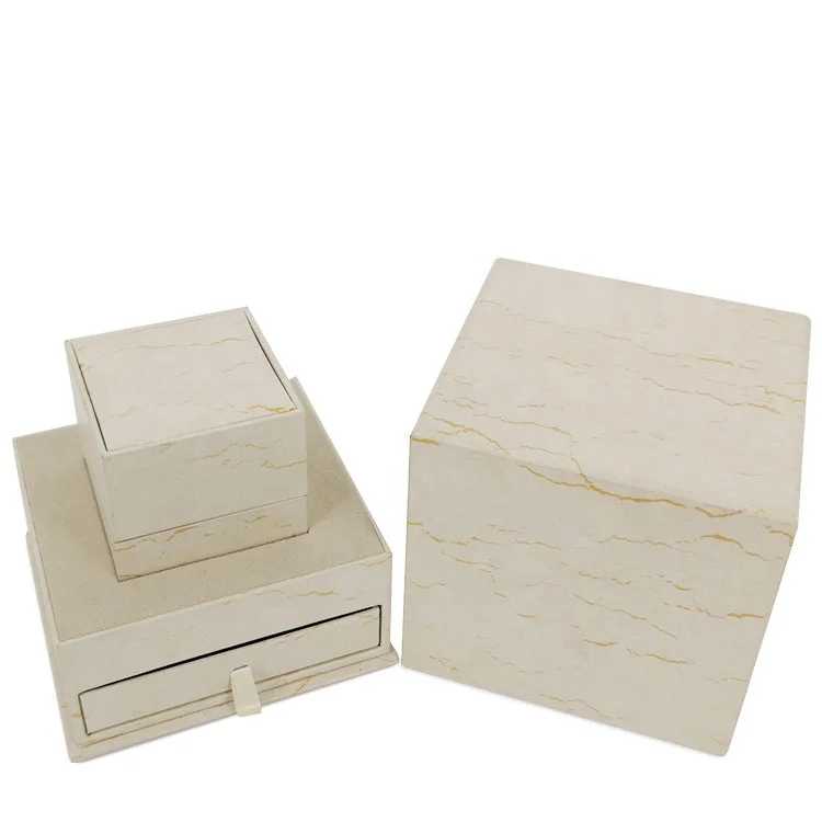 Wholesale Velvet Insert Elegant Dark Green Color Jewelry Video Box Screen Presentation Digital LCD Display Ring Box