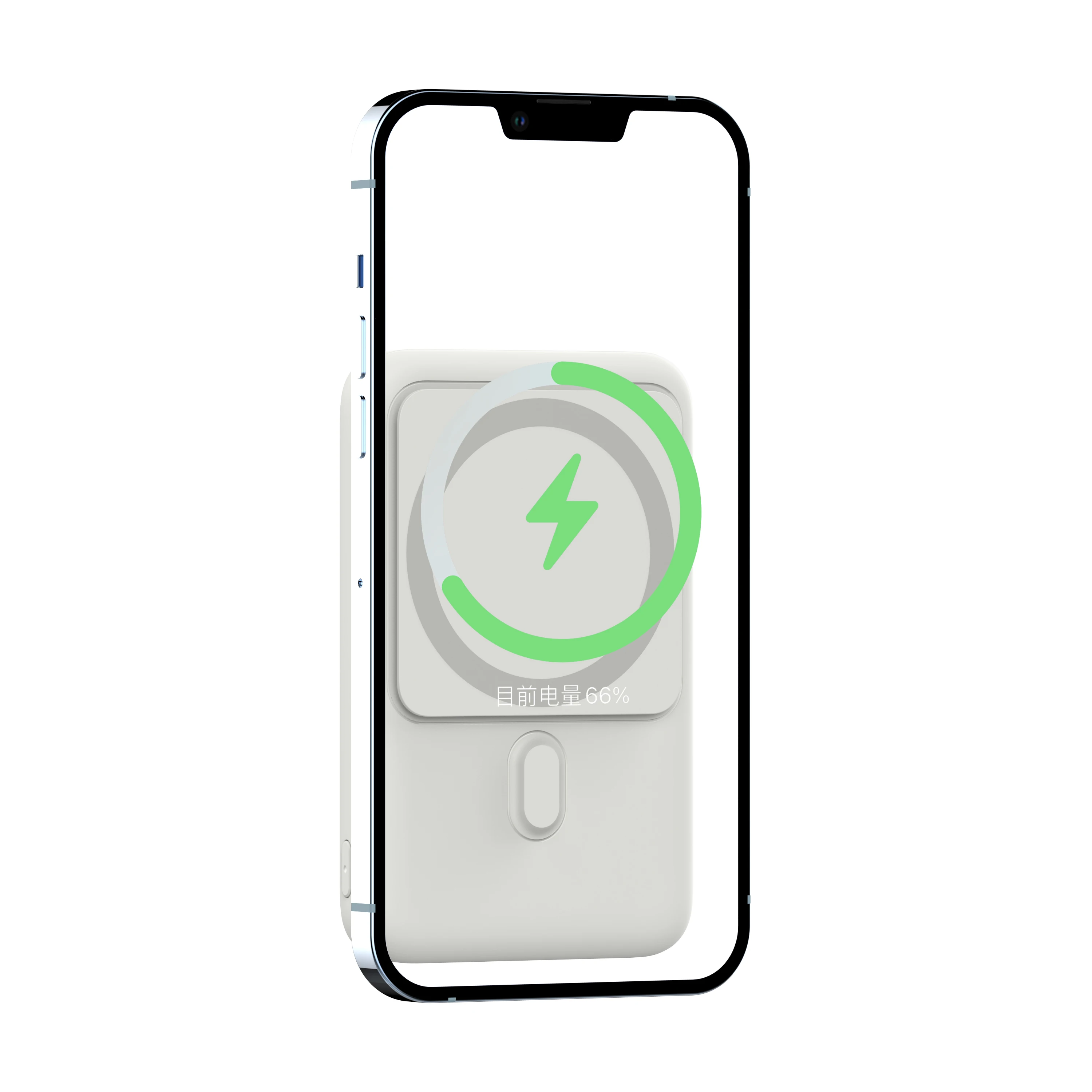 Quality Mini Slim Phone Holder Magnet Qi Wireless Charger 10000mAh Powerbank with Magnetic 15W Power Bank