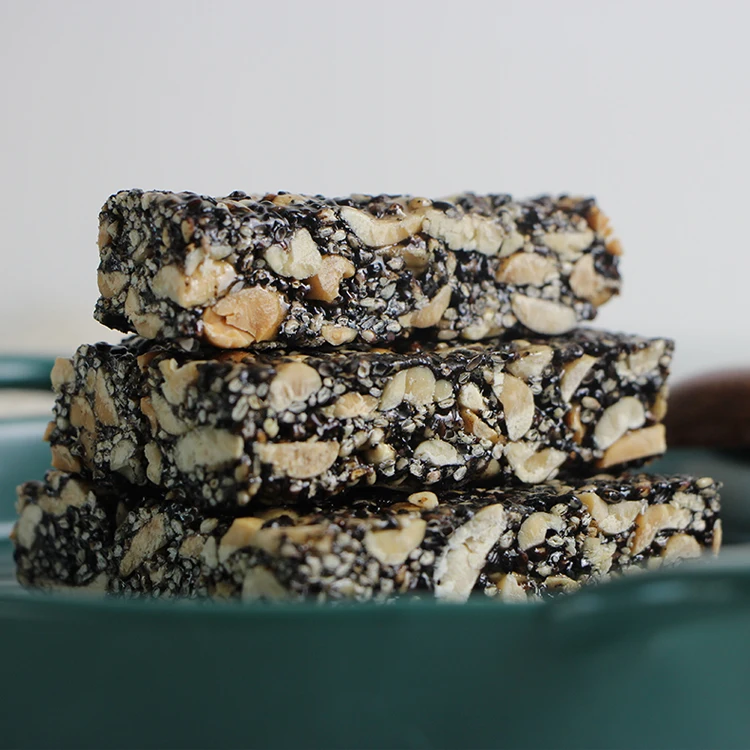Chinese Sweet black sesame Crisp candy casual snacks bulk
