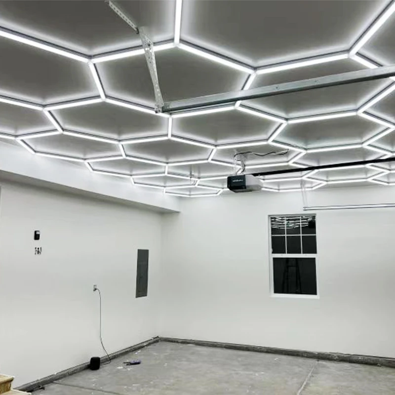 The Customized Hexagon Lights For 4S Shop Led Work Light Detailing Light