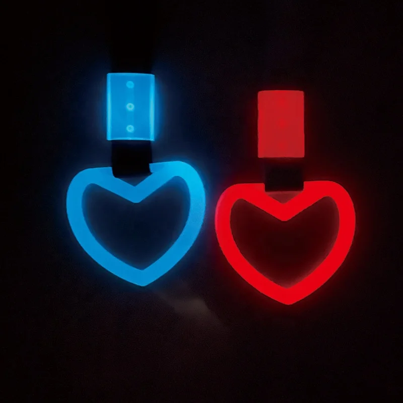 Tsurikawa Ring Heart Jdm Train Bus Handle Black Strap Car Enthusiast Auto Universal Plastic Luminous Drift Strap Handle