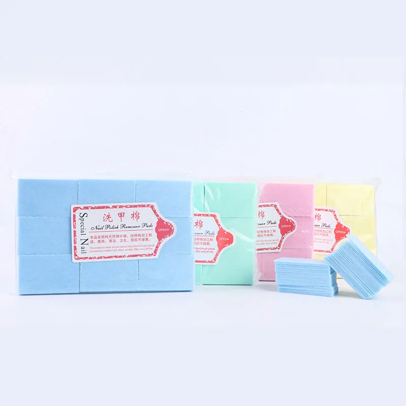 Customization Lint Free Nail Polish Remover Pads Nail Polish Remover Pads For Manicure Factory Wholesale For Nail Salon