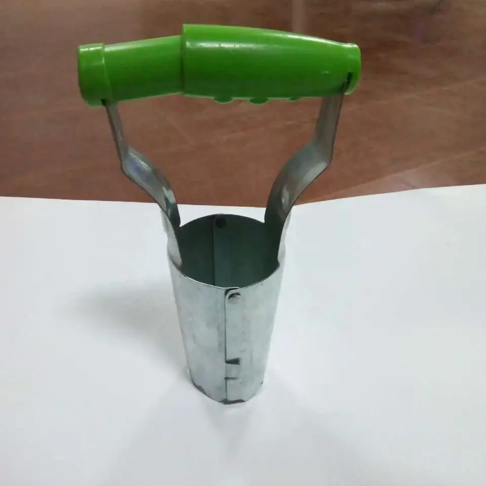 Plastic Handle Bulb Transplanter with Depth Mark Standard Potato Planter Transplant Seedlings Tools