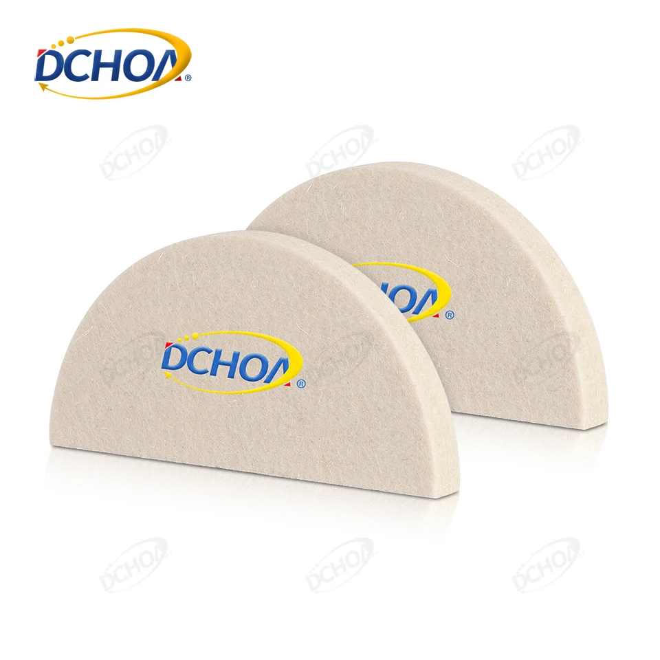 DCHOA Vinyl Wrap Tools Wool Block Squeegee PPF Installation Tool Wool Vinyl Application Squeegee