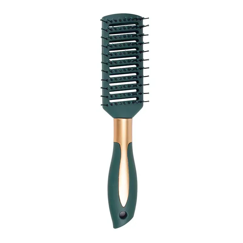 Wholesale fashionable circular curly hair brush air cushion massage hair comb portable salon ABS handle paddle hair brush