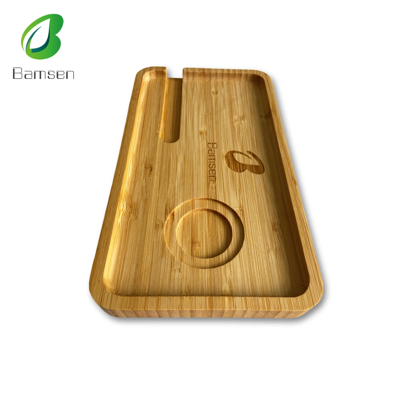 bamboo serves tray for food dinner home used coffee tea serving tray