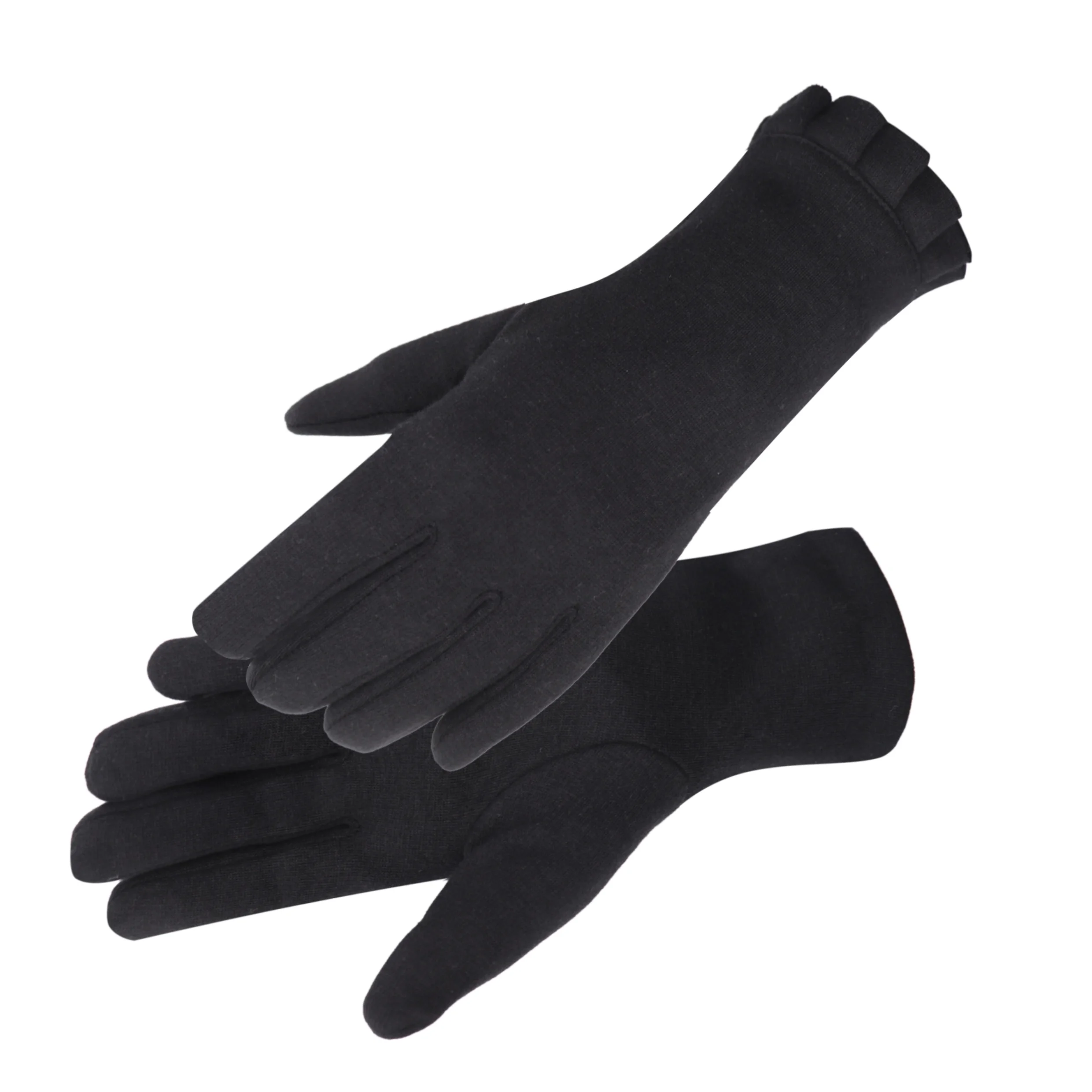 Chinese factory cheap free sample mirco velvet women fashion custom running gloves