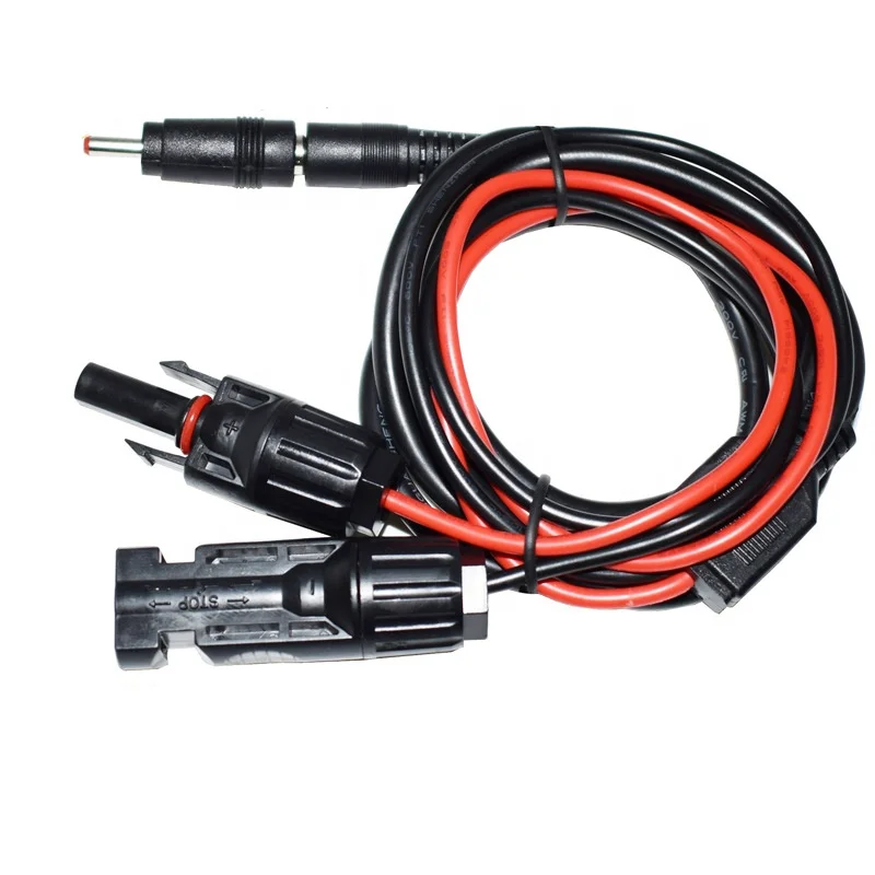 Штекер и гнездо MC 4 к разъему постоянного тока 5521 4017 35135, штекер силового кабеля в сборе, жгут проводов