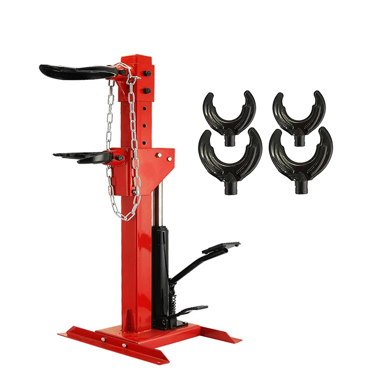 Manual Shock Absorber Removal Tools Heavy Duty 1 Ton Hydraulic Strut Coil Spring Compressor Jack