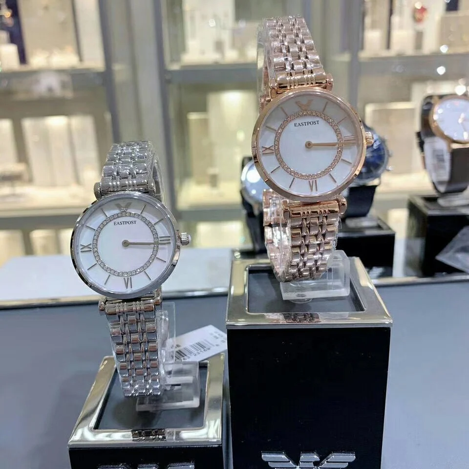 stainless steel LOW LOGO diamond sky star Women Charms waterproof watches quartz wrist watch ladies gift souvenir wristwatch