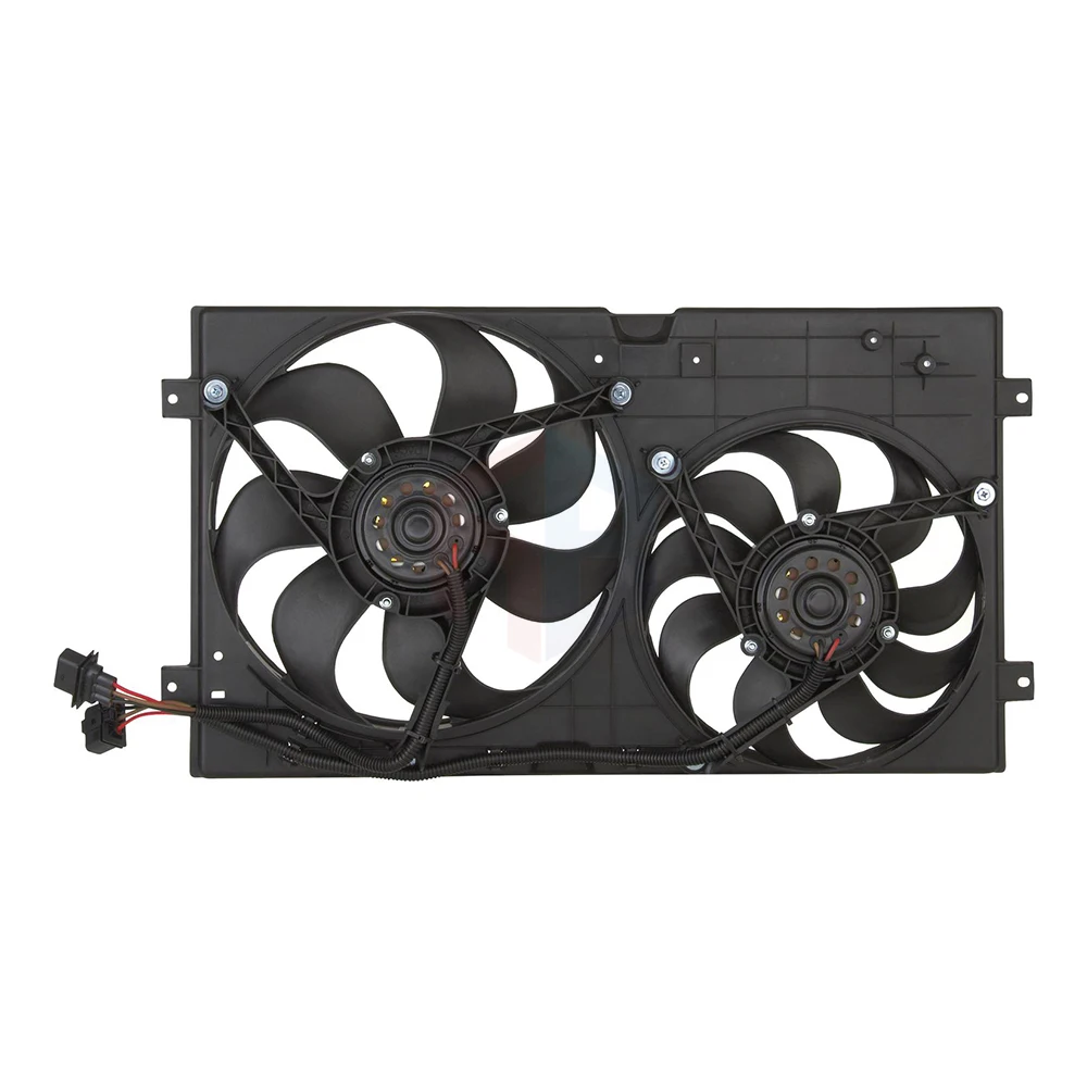 OEM 1C0121207C CF11002 Engine Radiator Cooling Fan /GLS Cooling Fan for Volkswagen Beetle Turbo/tdi/sport/lujo/glx Black Plastic