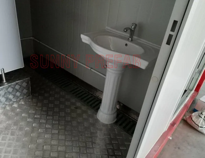 
bathroom steel mobile luxury eps home modular flat pack sandwich panel prefab container house toilet bathroom 