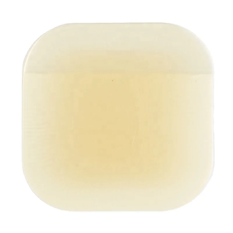 Waterproof Elastic Hydrocolloid 4' x 4' Wound Dressing Pads Sterile Adhesive Patches